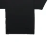 Ανδρικό Balenciaga SS21 με τυπωμένο αλφάβητο, διάτρητο, στρογγυλό λαιμό, κοντό μανίκι, μαύρο 651795TKVB81070