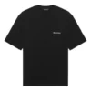 Ανδρικό Balenciaga SS21 Μονόχρωμο με τυπωμένο λογότυπο, κοντομάνικο, μαύρο 612966TJV871070