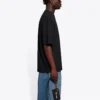 Ανδρικό Balenciaga SS21 Μονόχρωμο με τυπωμένο λογότυπο, κοντομάνικο, μαύρο 612966TJV871070