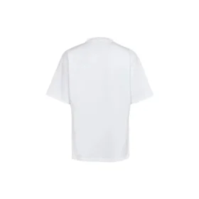 Ανδρικό Balenciaga SS21 Word με κοντά μανίκια, λευκό 641613TJVI59040 Ανδρικό Balenciaga SS21 Word με κοντά μανίκια, λευκό 641613TJVI59040