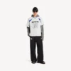 Ανδρικό φαρδύ T-shirt Balenciaga | NBA Collaboration σε λευκό/πολύχρωμο