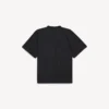 Ανδρικό φαρδύ T-shirt «The Door» σε μαύρο χρώμα
