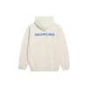 Ανδρικό φούτερ Balenciaga με μακριά μανίκια, κρεμώδες λευκό 600583TJVA89055