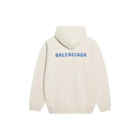 Ανδρικό φούτερ Balenciaga με μακριά μανίκια, κρεμώδες λευκό 600583TJVA89055