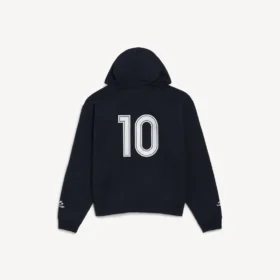 Ανδρικό φούτερ με κουκούλα και φερμουάρ σε oversized γραμμή, σε μαύρο χρώμα