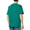 Ανδρικό κανονικό T-shirt Balenciaga Paris Love με εκτύπωση, κοντό μανίκι, πράσινο 594579TGV433640