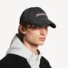 Ανδρικό καπέλο Balenciaga με πίσω κούμπωμα σε μαύρο χρώμα