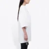 Ανδρικό κοντομάνικο μπλουζάκι Balenciaga με τύπωμα, λευκό 620941TIV749040