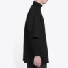 Ανδρικό κοντομάνικο μπλουζάκι Balenciaga με τυπωμένο αλφάβητο, μαύρο 620969TIV741070