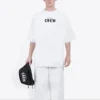 Ανδρικό μπλουζάκι Balenciaga με σύντομο μανίκι και τύπωμα αλφαβήτου, λευκό 620969TIV749040