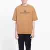 Ανδρικό μπλουζάκι Balenciaga με τυπωμένο αλφάβητο, κοντομάνικο, κρεμ-κίτρινο 594579TGV609605
