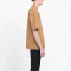 Ανδρικό μπλουζάκι Balenciaga με τυπωμένο αλφάβητο, κοντομάνικο, κρεμ-κίτρινο 594579TGV609605