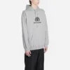 Ανδρικό μπλουζάκι Balenciaga με τυπωμένο λογότυπο, γκρι 570811THV781300