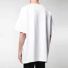 Ανδρικό μπλουζάκι Balenciaga με τυπωμένο λογότυπο, κοντό μανίκι, λευκό 583214TFV639783