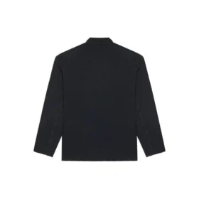 Ανδρικό μπουφάν Balenciaga FW21 Retro Knit Large, μαύρο 662388TAV041000
