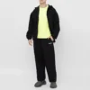 Ανδρικό μπουφάν Balenciaga SS21 με φερμουάρ και μακριά μανίκια, μαύρο 641659TIV551070