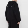 Ανδρικό μπουφάν Balenciaga SS21 με φερμουάρ και μακριά μανίκια, μαύρο 641659TIV551070