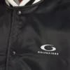 Ανδρικό μπουφάν Coach της Balenciaga | Συνεργασία με την NBA, σε μαύρο χρώμα