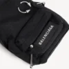 Ανδρικό μπρελόκ/κλειδοθήκη Balenciaga i PUBG i PUBGM Explorer Micro Backpack σε μαύρο χρώμα