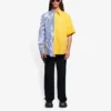 Ανδρικό πουκάμισο Balenciaga SS21 με ρίγες και φαρδιά μανίκια 658850TIM369086