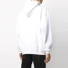 Ανδρικό πουλόβερ Balenciaga με λογότυπο, Oversize, Λευκό 570811TIV559040