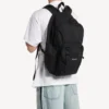 Ανδρικό σακίδιο πλάτης Explorer με πολλές τσέπες σε μαύρο χρώμα