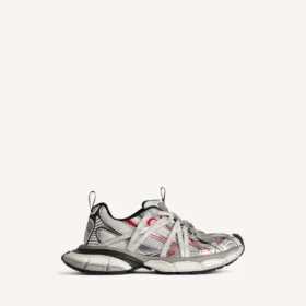 Ανδρικό Sneakers 3XL Extreme Laces B σε γκρι/ασημί/κόκκινο/μαύρο