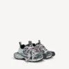 Ανδρικό Sneakers 3XL με διαχωρισμένο λογότυπο σε λευκό/ναυτικό μπλε/γκρι