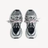 Ανδρικό Sneakers 3XL με διαχωρισμένο λογότυπο σε λευκό/ναυτικό μπλε/γκρι