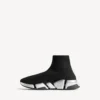 Ανδρικό Sneakers Speed 2.0 από ανακυκλωμένο πλεκτό ύφασμα σε μαύρο/ασημί
