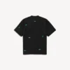 Ανδρικό T-shirt με 520 αυτοκόλλητα και μεσαία εφαρμογή σε μαύρο/πράσινο