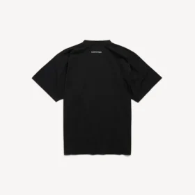 Ανδρικό T-shirt με σχέδιο «Bodies» και μεσαία εφαρμογή, σε μαύρο χρώμα