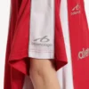 Ανδρικό T-shirt ποδοσφαίρου oversized σε κόκκινο χρώμα