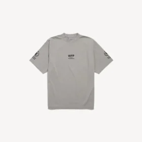 Ανδρικό T-shirt WFP με μεσαία εφαρμογή σε γκρι χρώμα Balenciaga