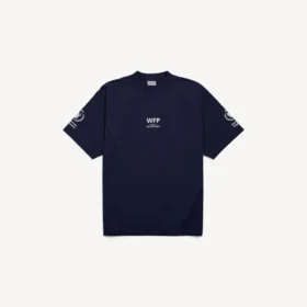 Ανδρικό T-shirt WFP με μεσαία εφαρμογή σε μπλε ναυτικό