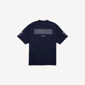 Ανδρικό T-shirt WFP με μεσαία εφαρμογή σε μπλε ναυτικό