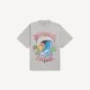 Ανδρικό vintage oversized T-shirt σε στυλ σέρφερ σε γκρι χρώμα Balenciaga