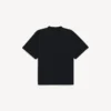 Ανδρικό vintage T-shirt σέρφερ oversized σε μαύρο χρώμα