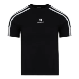 Αθλητικό T-shirt B Shrunk «Μαύρο Λευκό» 704070TMVG43869