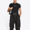 Αθλητικό T-shirt B Shrunk «Μαύρο Λευκό» 704070TMVG43869