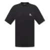Αθλητικό T-shirt με λογότυπο B, φαρδιά γραμμή “Black” 681045TLVN11070