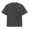 Αθλητικό T-shirt με μεσαία εφαρμογή “Washed Black” 612966TLV991070