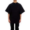 Αθλητικό T-shirt με στρογγυλό λαιμό «Μαύρο» 657059TKV901069