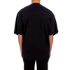 Αθλητικό T-shirt με στρογγυλό λαιμό «Μαύρο» 657059TKV901069