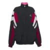 Αθλητικός αναστρέψιμος μπουφάν B «Black Red White» 681445TKO481000
