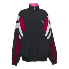 Αθλητικός αναστρέψιμος μπουφάν B «Black Red White» 681445TKO481000