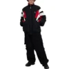 Αθλητικός αναστρέψιμος μπουφάν B «Black Red White» 681445TKO481000