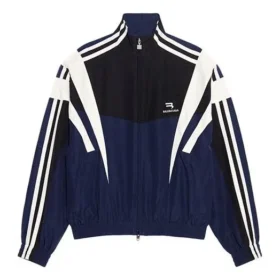 Αθλητικός μπουφάν φόρμας B «Indigo Black White» 681438TKO484063