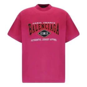 B Αυθεντικό vintage T-shirt Oversized «Ροζ» 694576TMVA95566