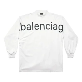 Bal.com Μακρυμάνικο T-shirt Oversized “Λευκό” 739027TOVO19081